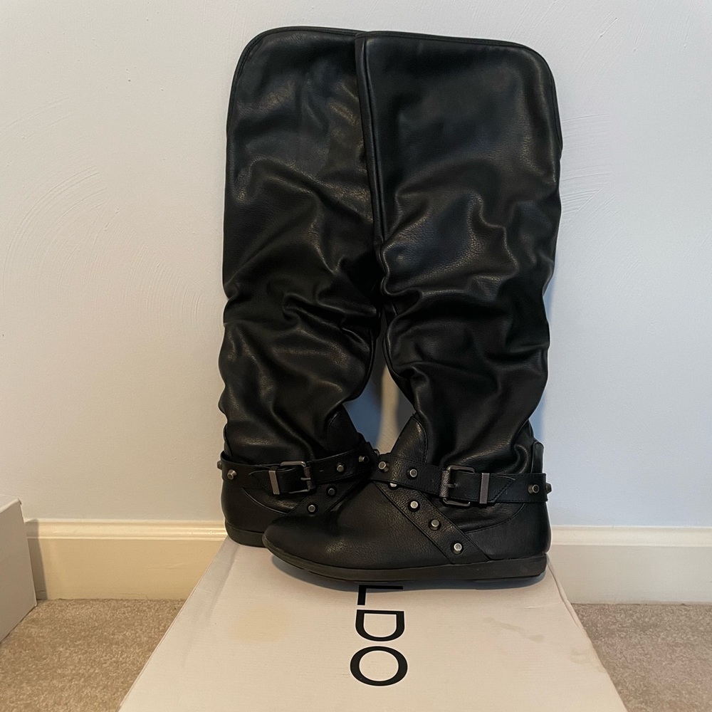 Aldo Black Boots